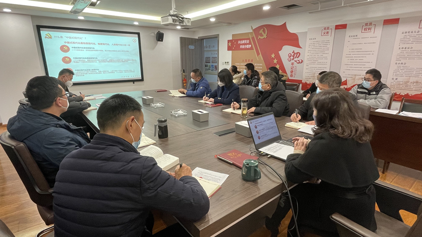 支部書(shū)記講微黨課，學(xué)習(xí)黨的二十大精神——解讀中國(guó)式現(xiàn)代化01